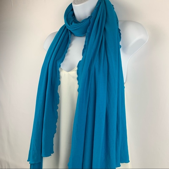 Blue Comfy Chic Scarf Wrap Shawl - Picture 4 of 12